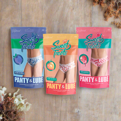 Magic Silk Sweet Treats Boy Short and Strawberry Lube EXPOSED