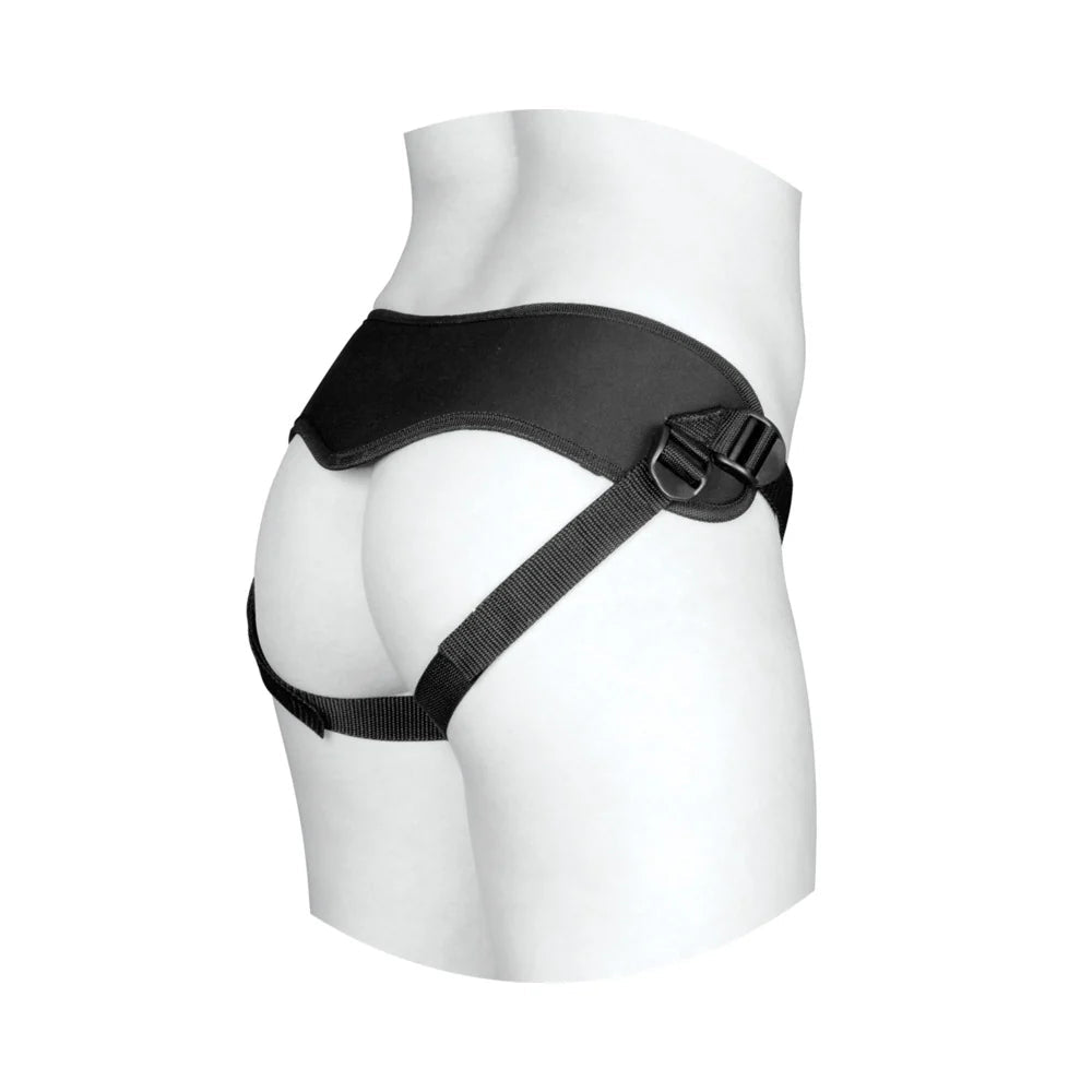 Vac-U-Lock Supreme Harness With Vibrating Plug DOC JOHNSON