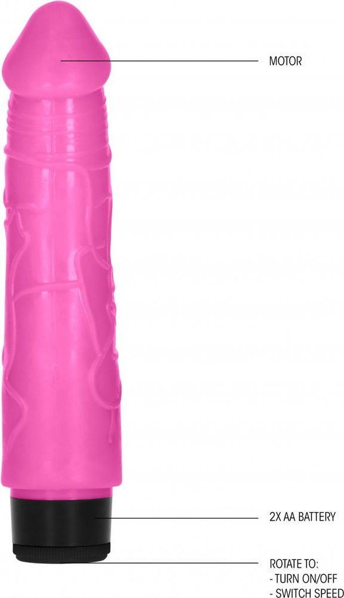 Vibrador De Consolador Realista Grueso