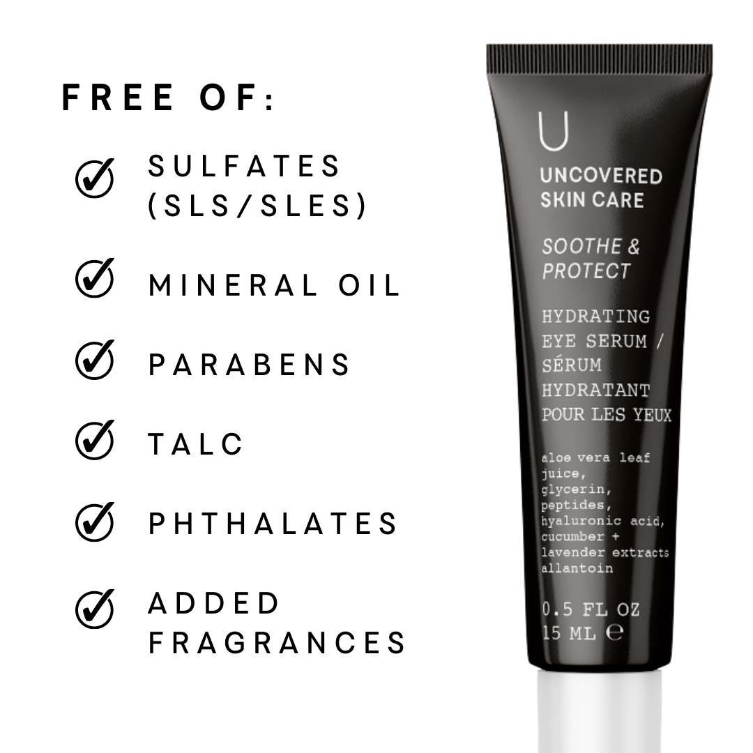 Soothe &amp; Protect - Hydrating Eye Serum Peptide &amp; Hyaluronic Acid Formula