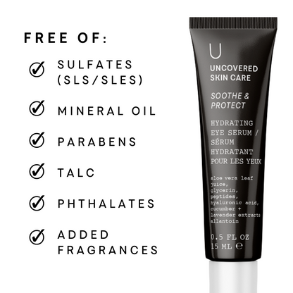 Soothe &amp; Protect - Hydrating Eye Serum Peptide &amp; Hyaluronic Acid Formula