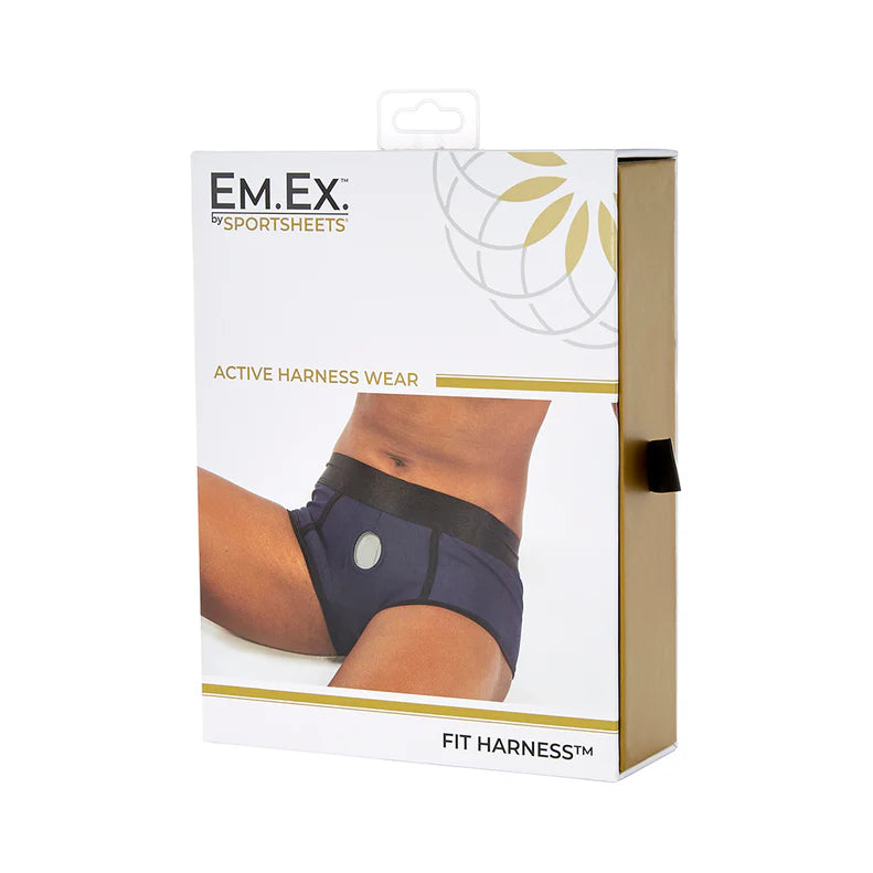 Sportsheets Em.Ex. Fit Harness Navy SPORTSHEETS