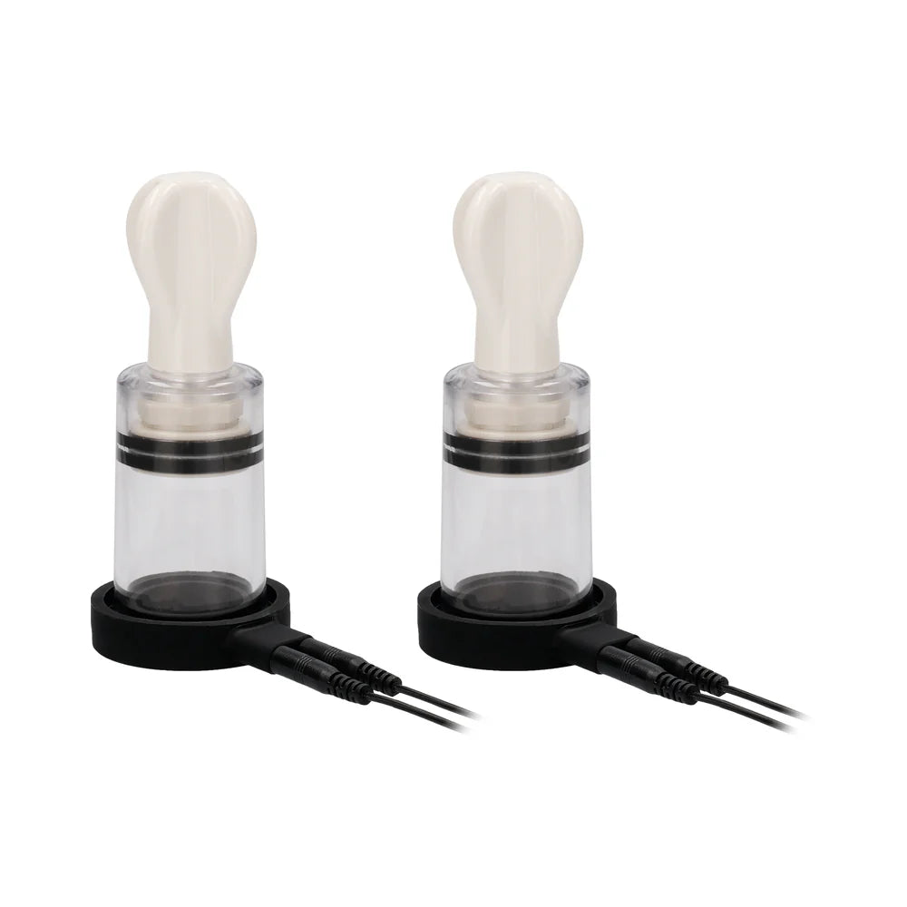 Shots ElectroShock Remote-Controlled E-Stimulation Nipple Suckers SHOTS