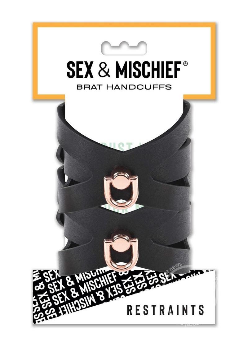 Sex &amp; Mischief Brat Handcuffs SP