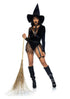 Leg Avenue Crafty Witch Snap Crotch Velvet Bodysuit LEG AVENUE