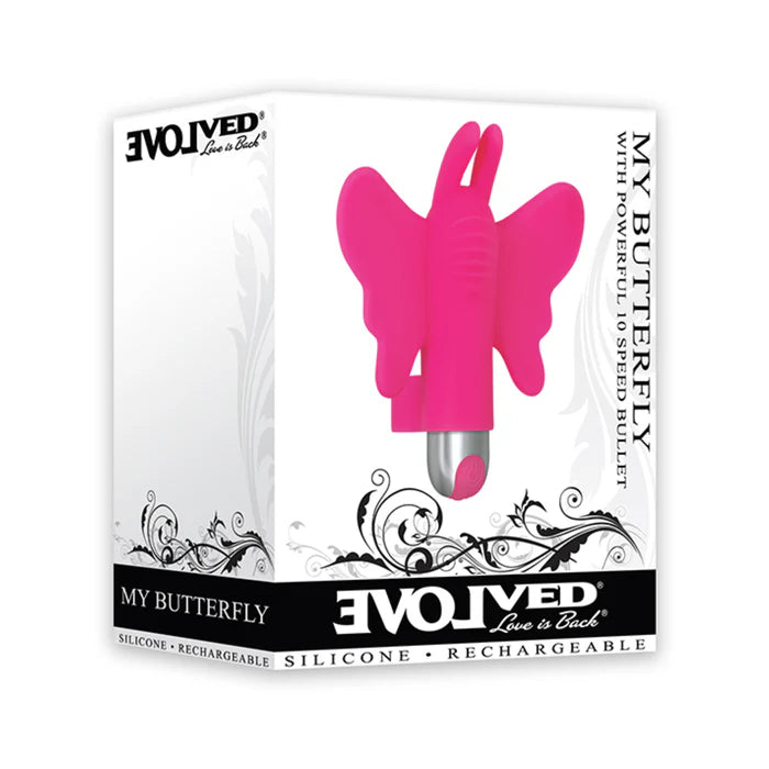 My Butterfly Rechargeable Remote-Controlled Silicone Finger Vibrator EVOLVED