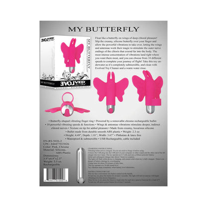 My Butterfly Rechargeable Remote-Controlled Silicone Finger Vibrator EVOLVED