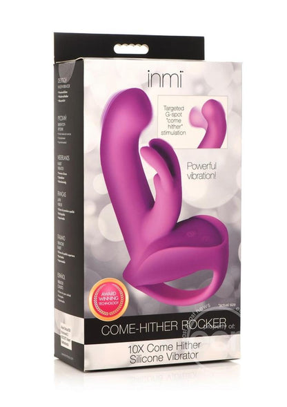 Inmi Come Hither Rocker Rechargeable Silicone Vibrator XR BRANDS