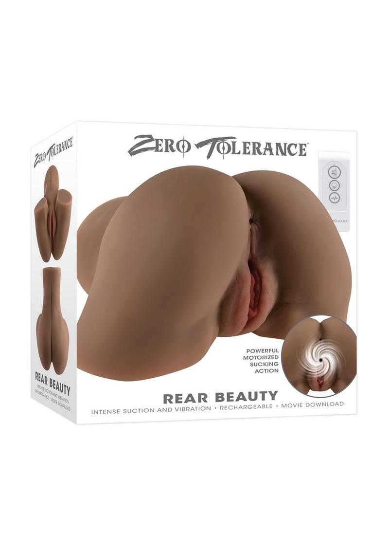 Zero Tolerance Dual Channel Vibrating Stroker - Remote Controlled, Realistic Anal &amp; Vaginal Experience - SP BOUTIQUE