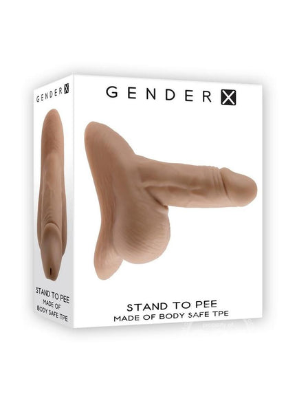 Gender X TPE Stand to Pee Hollow Dong - SP BOUTIQUE