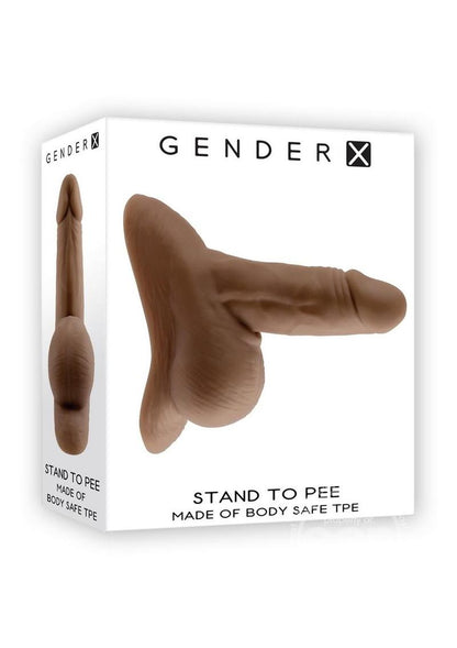 Gender X TPE Stand to Pee Hollow Dong - SP BOUTIQUE