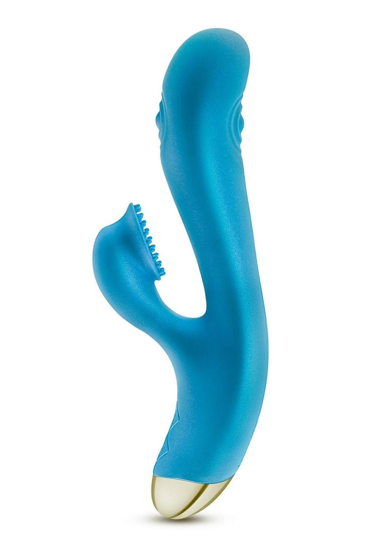 Aria Arousing AF Rechargeable Silicone Rabbit Vibrator BLUSH NOVELTIES