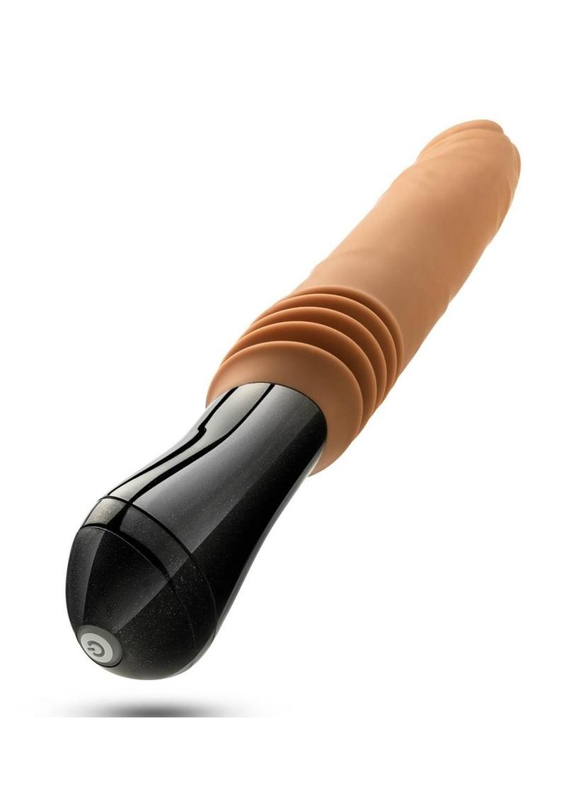 Dr. Skin Silicone Dr. Arthur Consolador Vibrador Giratorio de Empuje Recargable