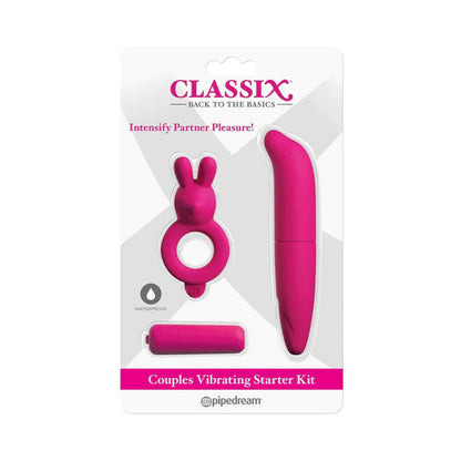 Pipedream Classix 3-Piece Couples Vibrating Starter Kit PIPEDREAM