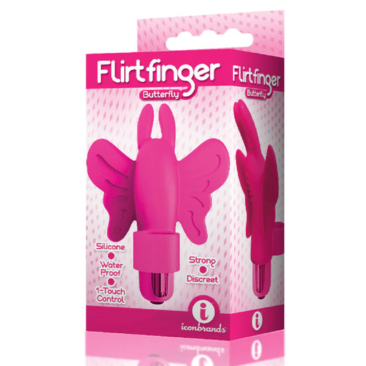 The 9's Flirt finger Butterfly Finger Vibrator