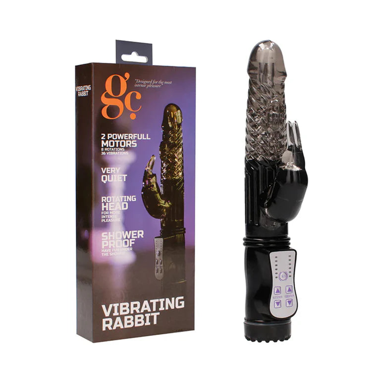 GC Vibrating Rabbit Dual-Motor Rotating Rabbit SHOTS