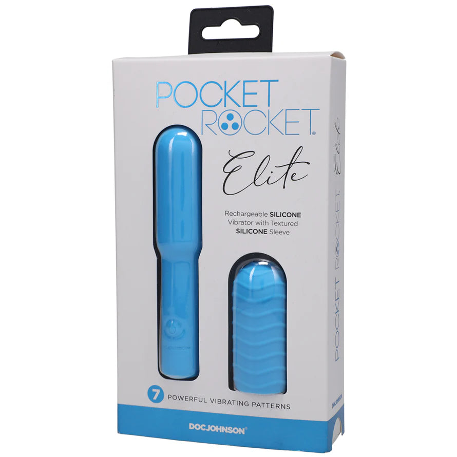 Pocket Rocket Elite Rechargeable Bullet With Removable Sleeve