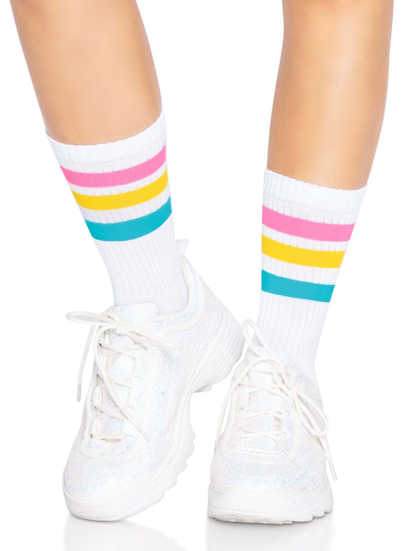 Calcetines Pride Crew - Talla única - Pansexual