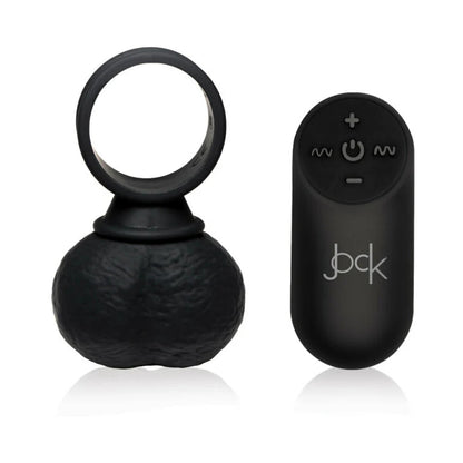 Curve Toys Jock 28X Vibrating Silicone Balls with Remote Control Large Black CURVE NOVELTIES