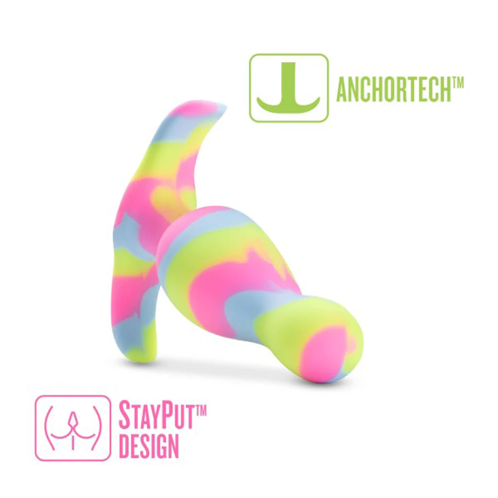 Avant Kaleido Silicone Anal Plug Lime BLUSH