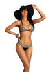 Lycra bikini top and matching thong ELEGANT MOMENTS