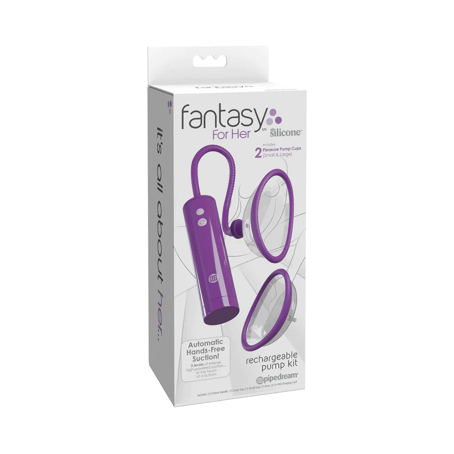 Fantasy For Her Kit de Bomba de Placer Recargable con Control Remoto