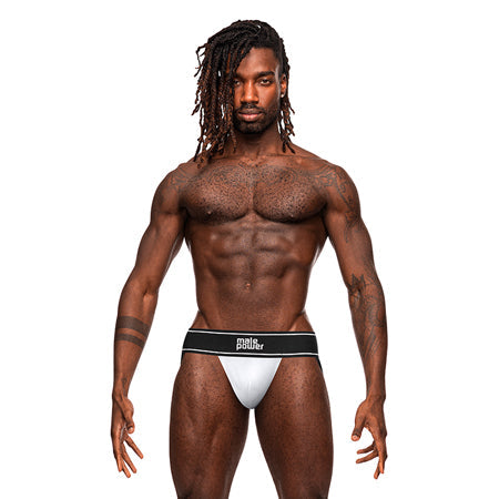 Male Power Modal Rib Jock White MALE POWER
