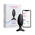 Lovense Hush 2 Bluetooth Remote-Controlled Vibrating Butt Plug M 1.75 in. LOVENSE
