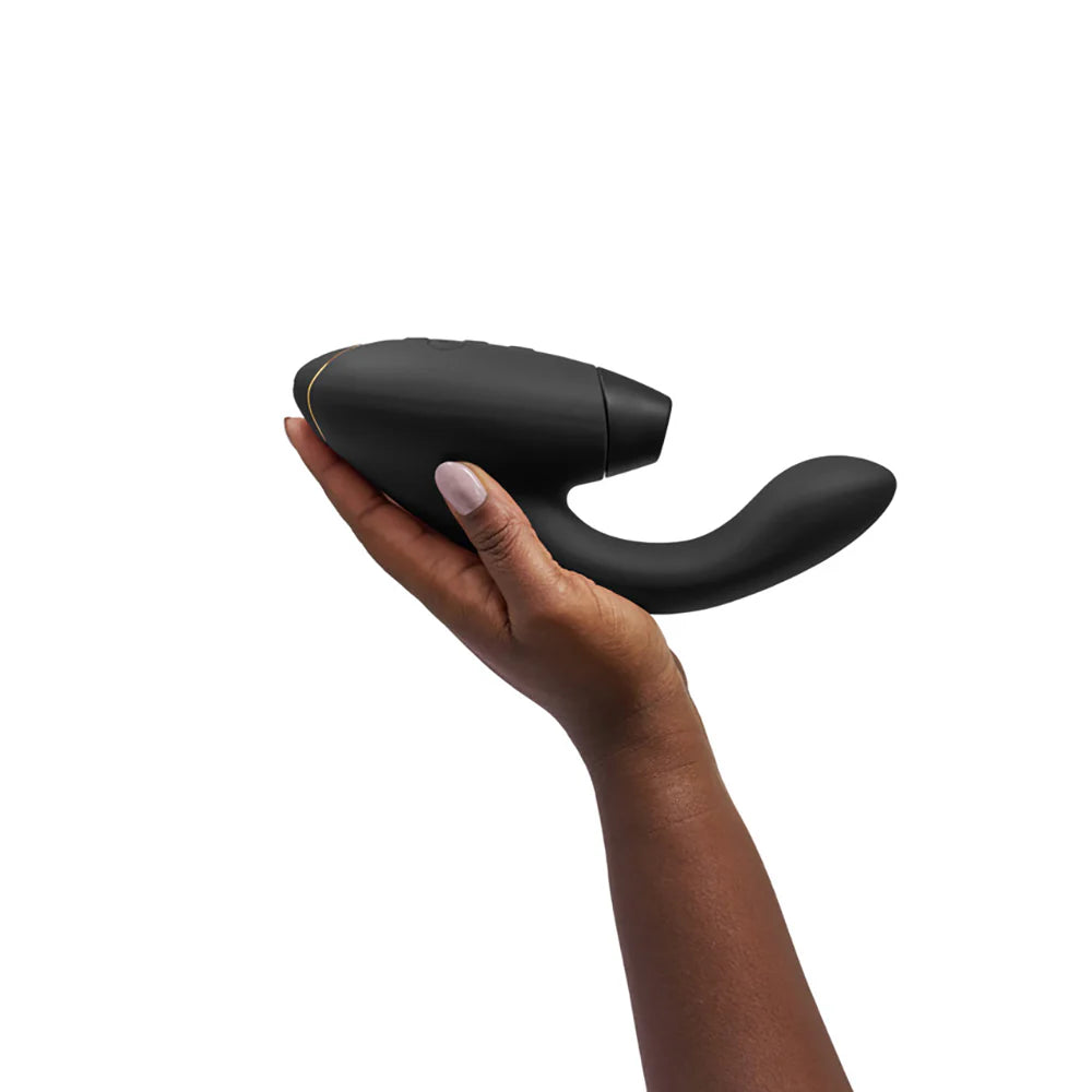 Womanizer Duo 2 Rechargeable Dual Stimulation Pleasure Air and G-Spot Vibrator WOW TECH