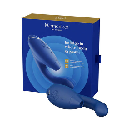 Womanizer Duo 2 Rechargeable Dual Stimulation Pleasure Air and G-Spot Vibrator WOW TECH