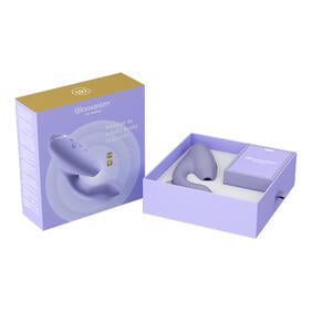 Womanizer Duo 2 Rechargeable Dual Stimulation Pleasure Air and G-Spot Vibrator WOW TECH