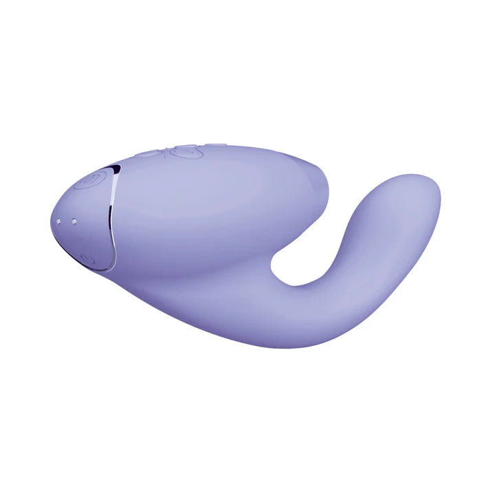Womanizer Duo 2 Rechargeable Dual Stimulation Pleasure Air and G-Spot Vibrator WOW TECH