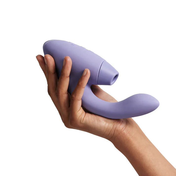Womanizer Duo 2 Rechargeable Dual Stimulation Pleasure Air and G-Spot Vibrator WOW TECH