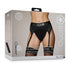 Shots Ouch! Vibrating Strap-on Thong with Adjustable Garters SHOTS AMERICA LLC
