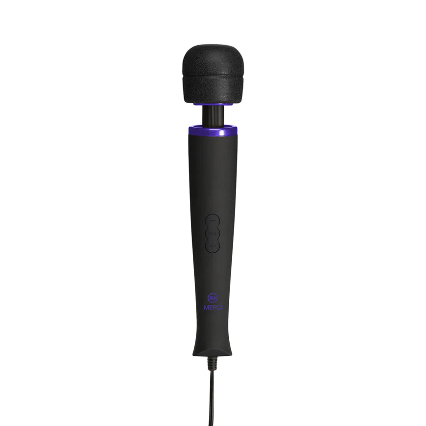 Merci Power Wand Ultra-Powerful Silicone Wand Massager DOC JOHNSON