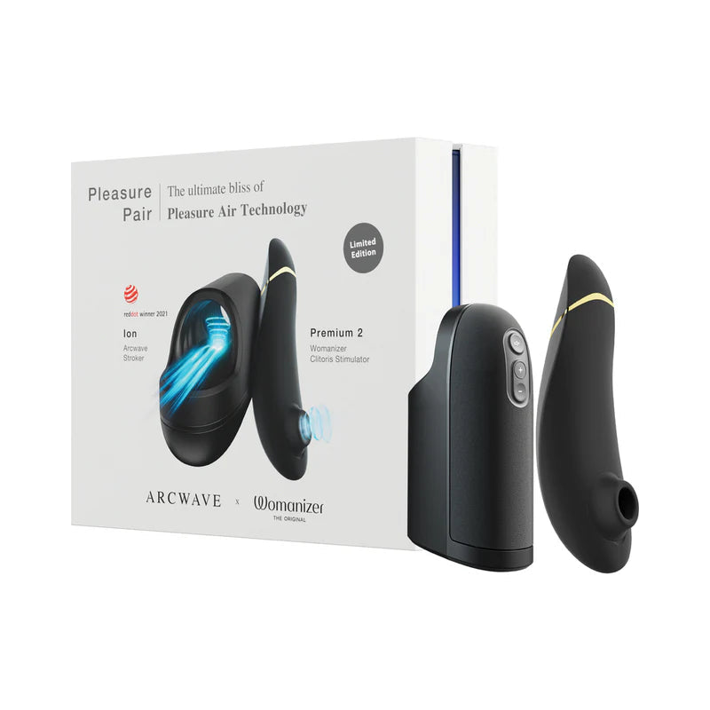 Arcwave x Womanizer Pleasure Pair - Ion + Premium 2 WOMANIZER