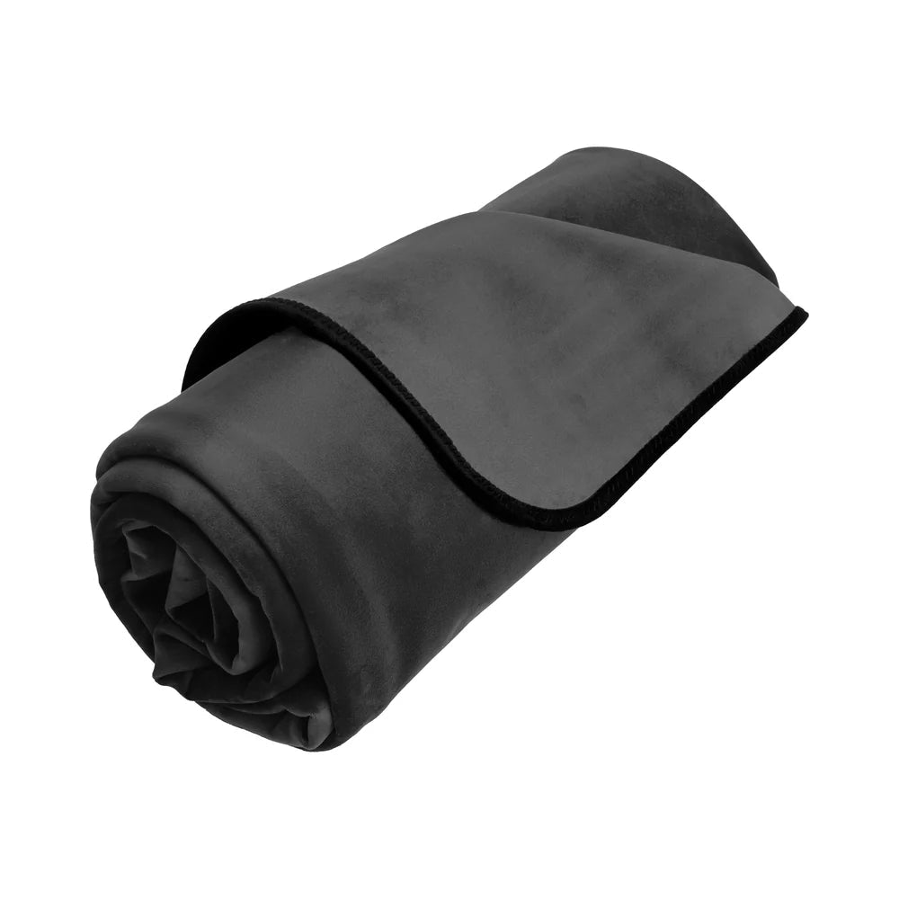 Liberator Fascinator – Travel Throw for Comfort &amp; Relaxation Black LIBERATOR