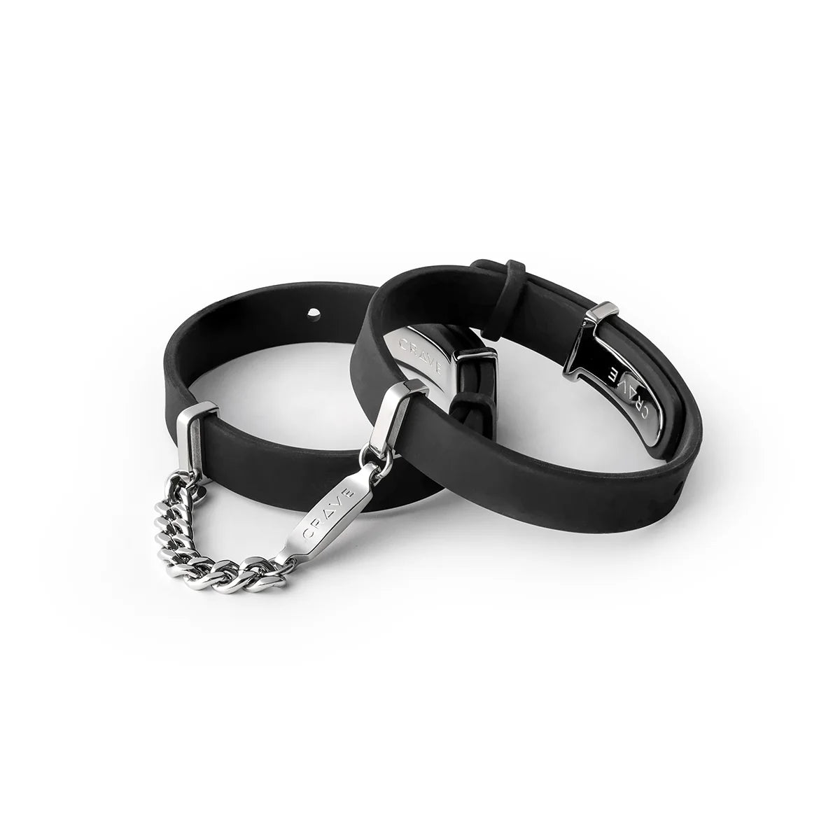 Crave ID Cuffs Black/Silver CRAVE