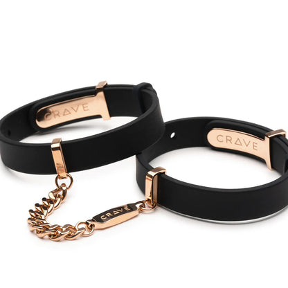 Crave ID Cuffs Black/Rose Gold CRAVE