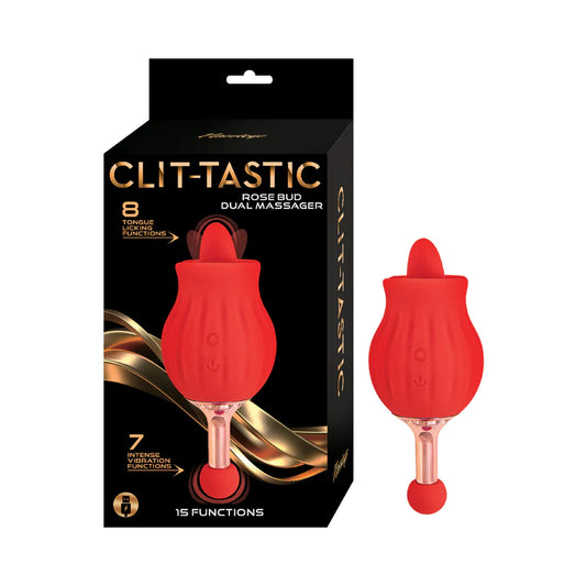 Masseur double bouton de rose Clit-Tastic