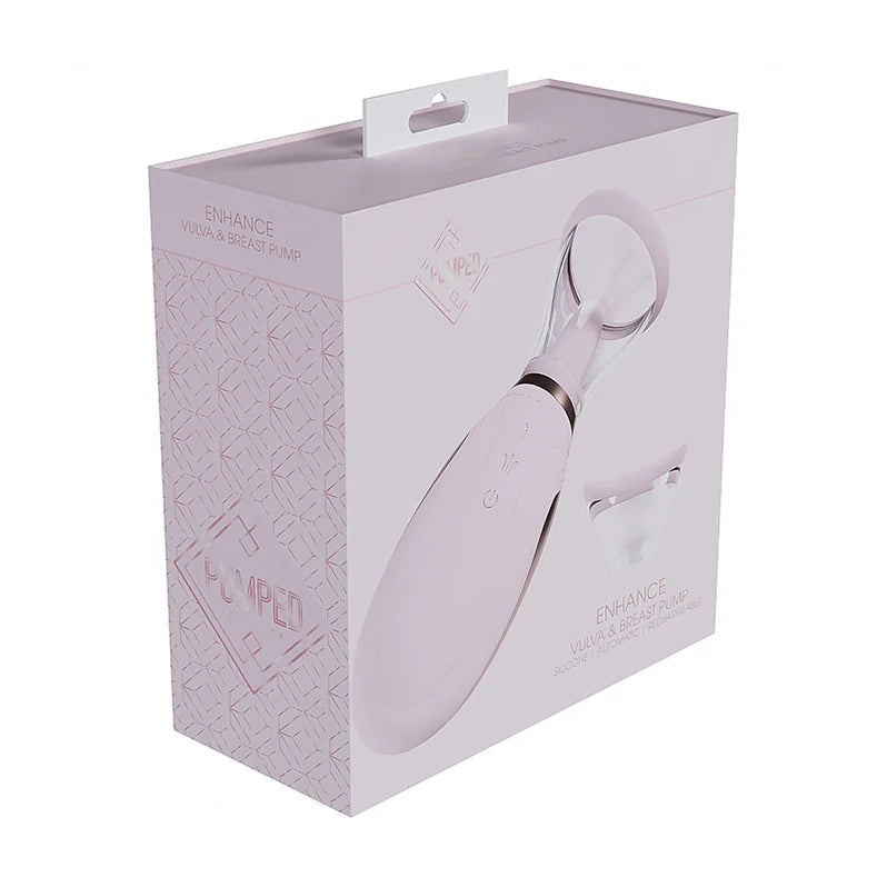 Pumped Enhance Automatic Rechargeable Vulva &amp; Breast Pump SHOTS