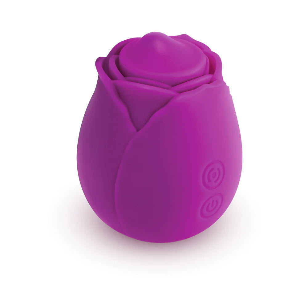 Skins Rose Buddies Rose Twirlz Rechargeable Silicone Clitoral Vibrator CREATIVE CONCEPTIONS