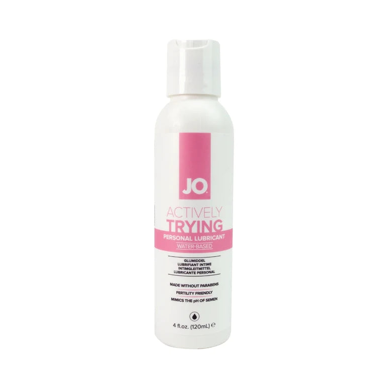 JO Actively Trying Paraben-Free Water-Based Lubricant SYSTEM JO