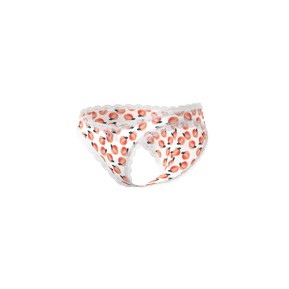Magic Silk Sweet Treats Boy Short with Peach Lube EXPOSED