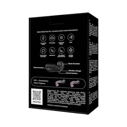 Snail Vibe SVibe Evo Rechargeable Masturbator Navy SNAIL VIBE