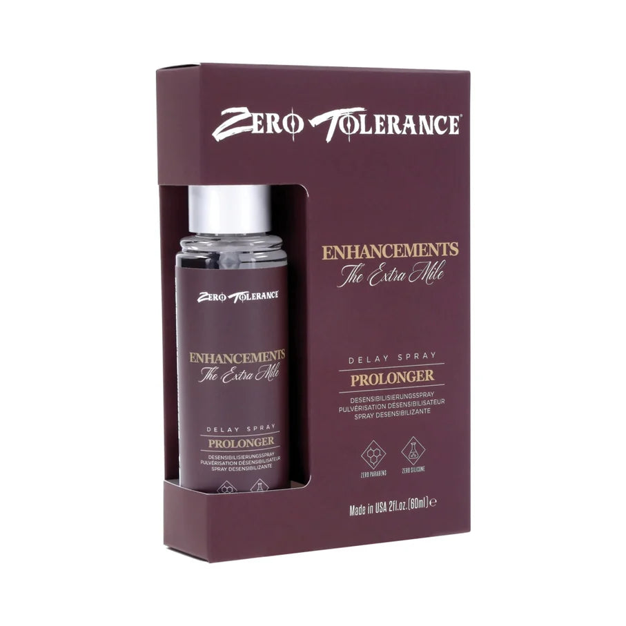 Zero Tolerance Enhancements The Extra Mile Delay Spray ZERO TOLERANCE
