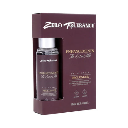 Zero Tolerance Enhancements The Extra Mile Delay Spray ZERO TOLERANCE