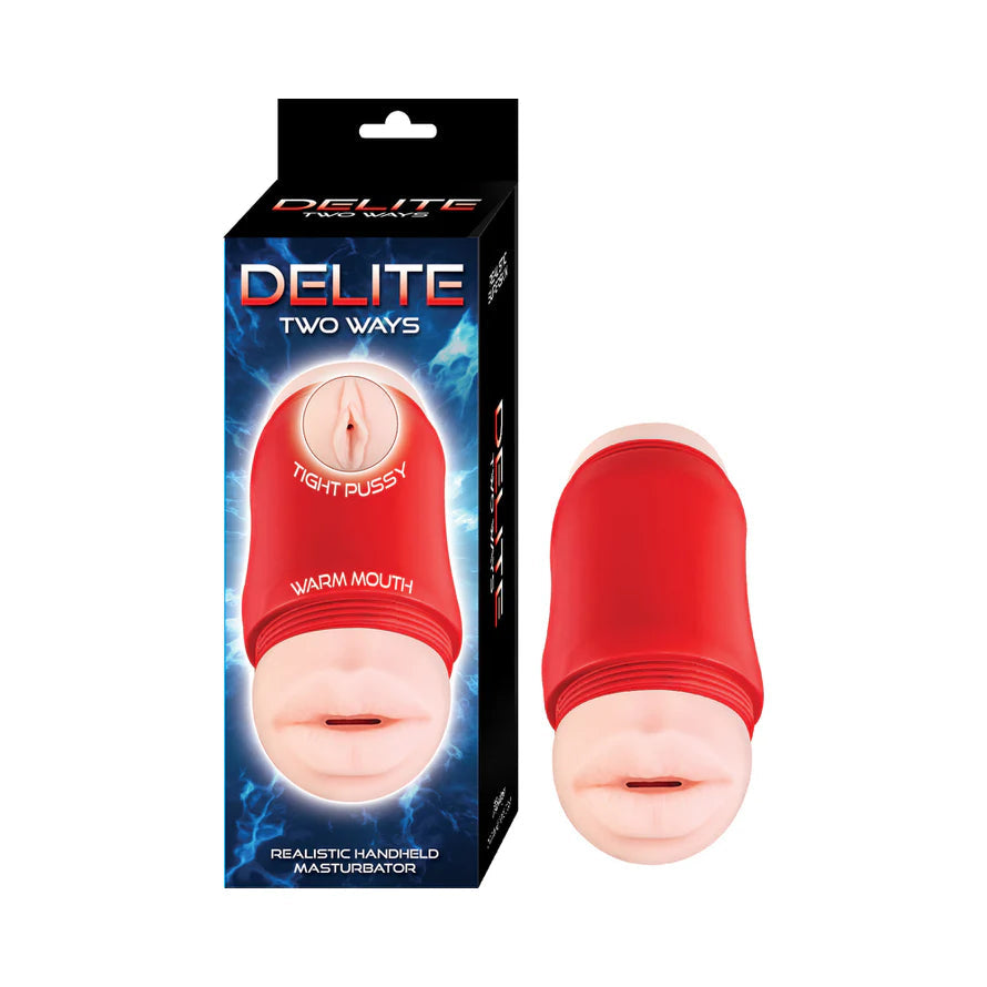 Delite Two Ways Mouth &amp; Vagina NASSTOY