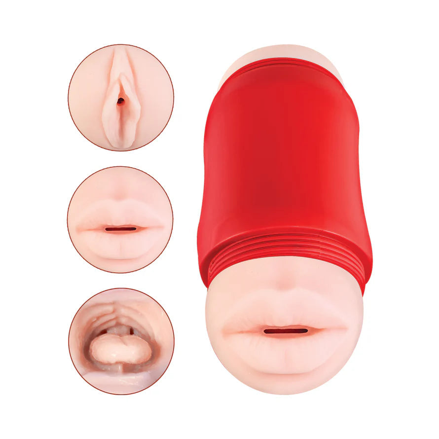 Delite Two Ways Mouth &amp; Vagina NASSTOY