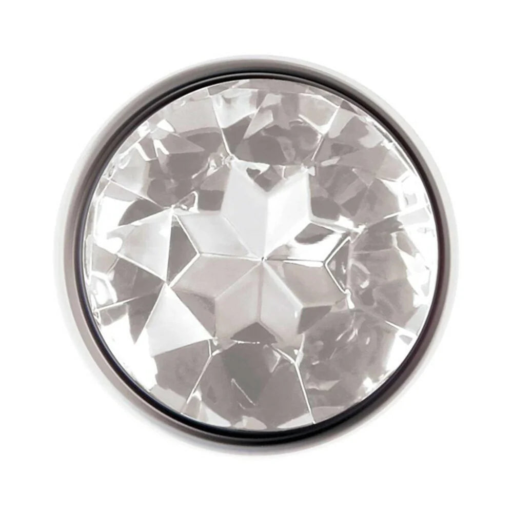 Adam &amp; Eve Clear Gem Anal Plug ADAM &amp; EVE